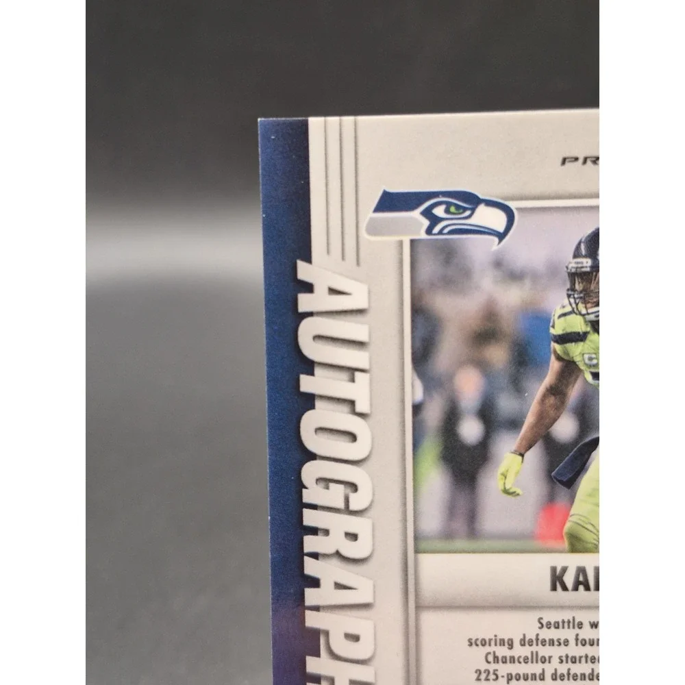 2021 Panini Kam Chancellor #A-KC Autographs Red Yellow Choice Mosaic Prizm SP
